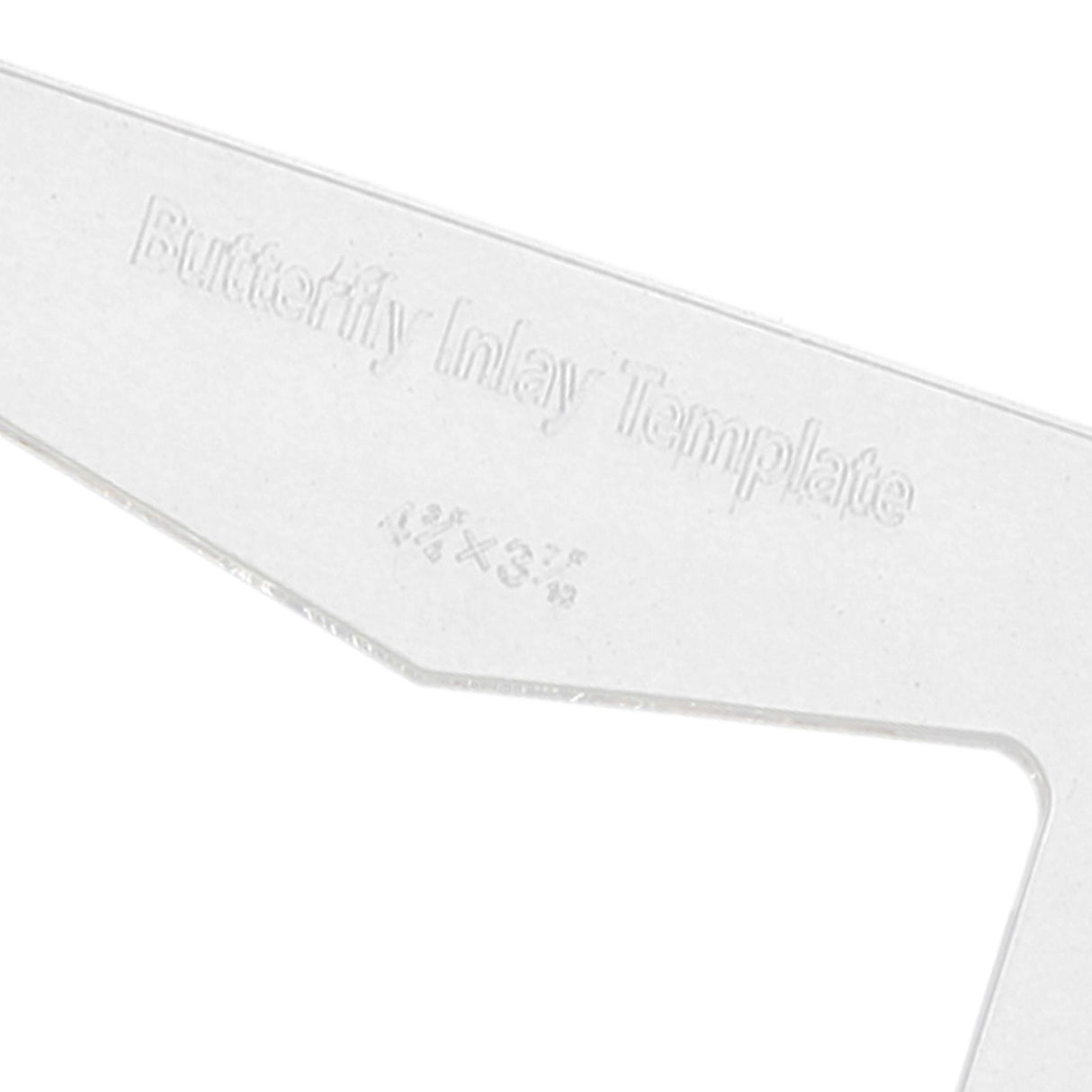 3Pcs 6x6 Inches Butterfly Key Inlay Template Router and Decorative Templates for Woodworking
