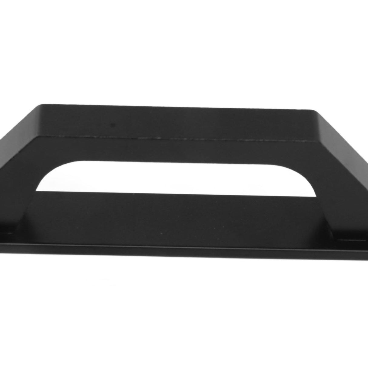 Sliding Door Handle Metal Electroplating Cabinet Barn Door Pull Handle with Mounting Screws Black