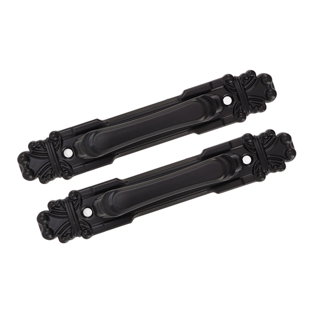 2Pcs Black Heavy Duty Door Handle Simple Installation Fashionable Door Handle 165mm 6.5in Length