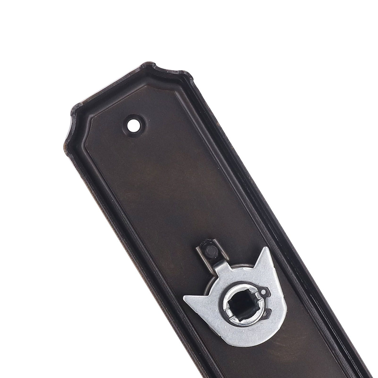 Front Exterior Door Handle Lockset Aluminum Alloy Silent Home Door Handle Lock with Keys for Bedroom Hotel Balcony