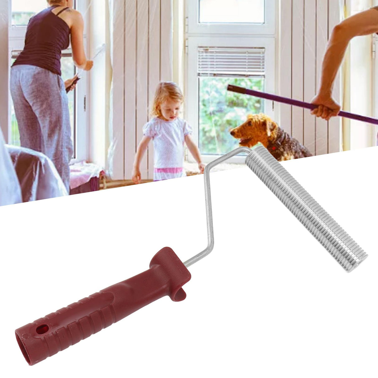 Fiberglass Roller Professional Bubble Remove Roller for Tub Shower Bathtub Boat Repair