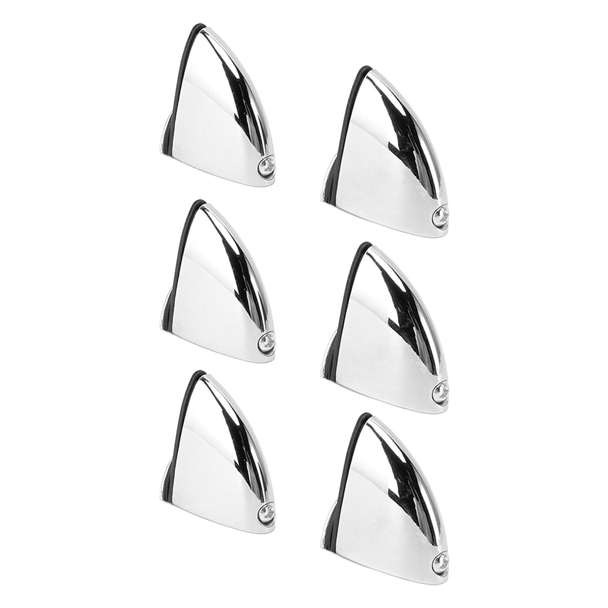 12PCS Glass Partition Clamps Panel Fixing Clip Desk Divider Support Clamp Glossy Finish 1‑10mm