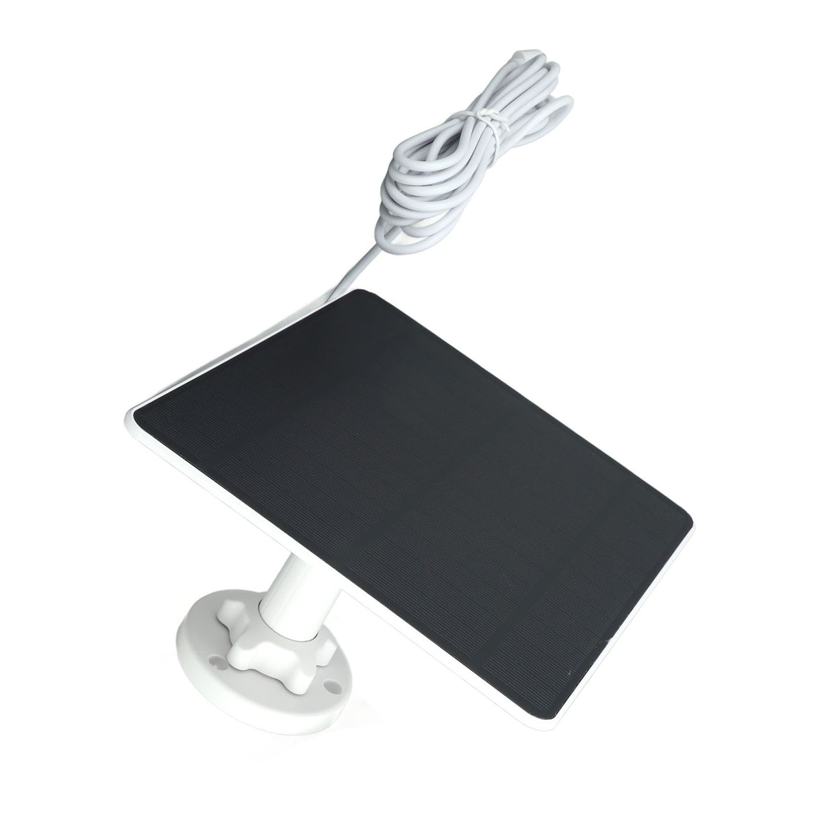 5W Solar Panel for Camera Waterproof High Efficiency Monocrystalline Silicon Outdoor Camera Solar Powered