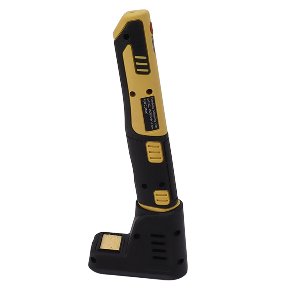 Portable Cordless Soldering Iron Kit Cordless Soldering Iron with Rechargeable Lithium Ion Battery Yellow