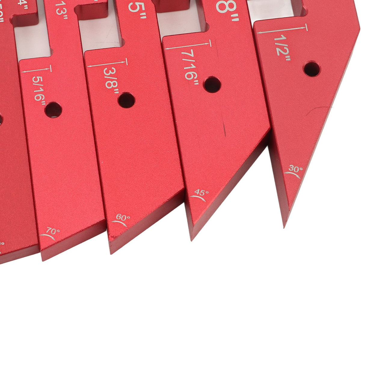 Router Table Setup Bars 7pcs Aluminum Setup Blocks Height Gauge Set for Router Table Saw Accessories Angle Woodworking Set Up