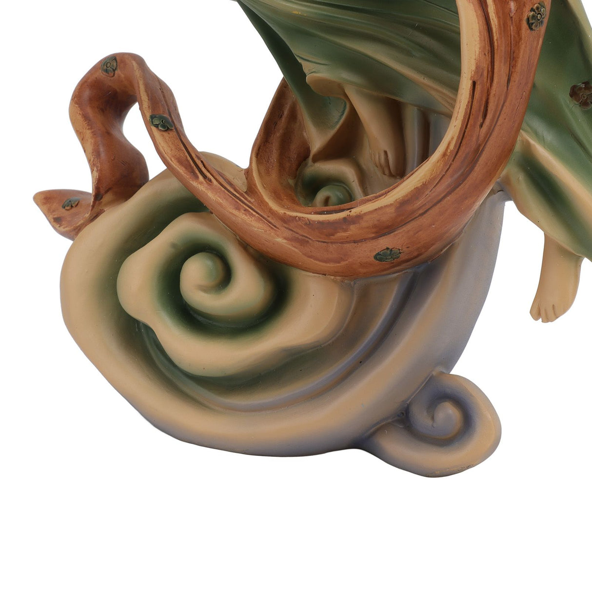 Resin Ancient Beauty Statue Chinese Style Classical Beautiful Women Figurine for Home Office Hotel Waist Drum