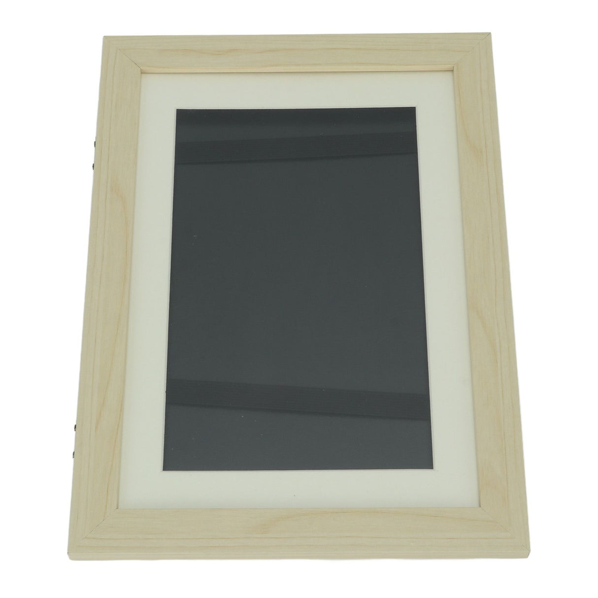 Kids Art Frame Composite Wood Front Opening Changeable Magnetic Picture Display for Crafts Drawing Wood