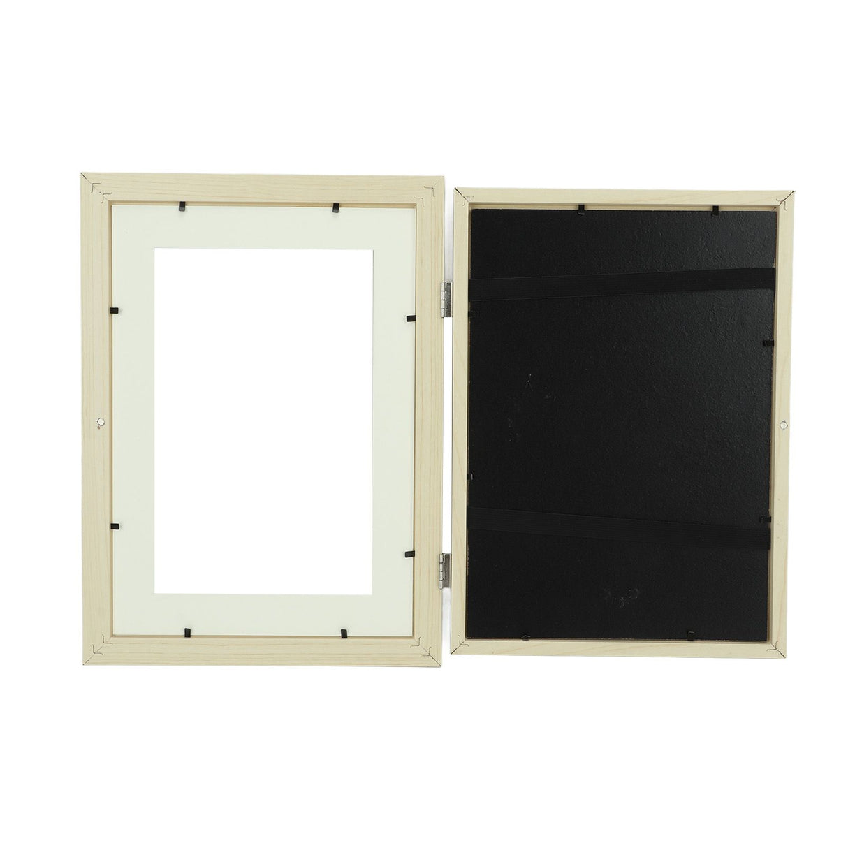 Kids Art Frame Composite Wood Front Opening Changeable Magnetic Picture Display for Crafts Drawing Wood