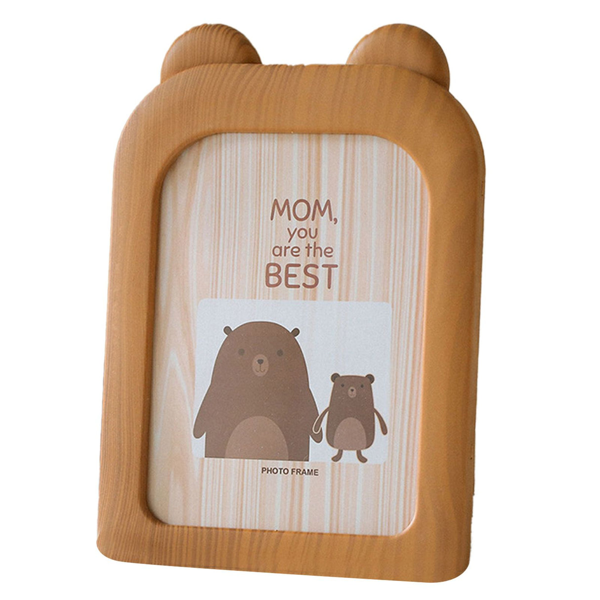Ins Cute Cartoon Creative Photo Frame 7 Inch Picture Frame Office Desktop Decoration Kindergarten Wall Decoration Brown Bear