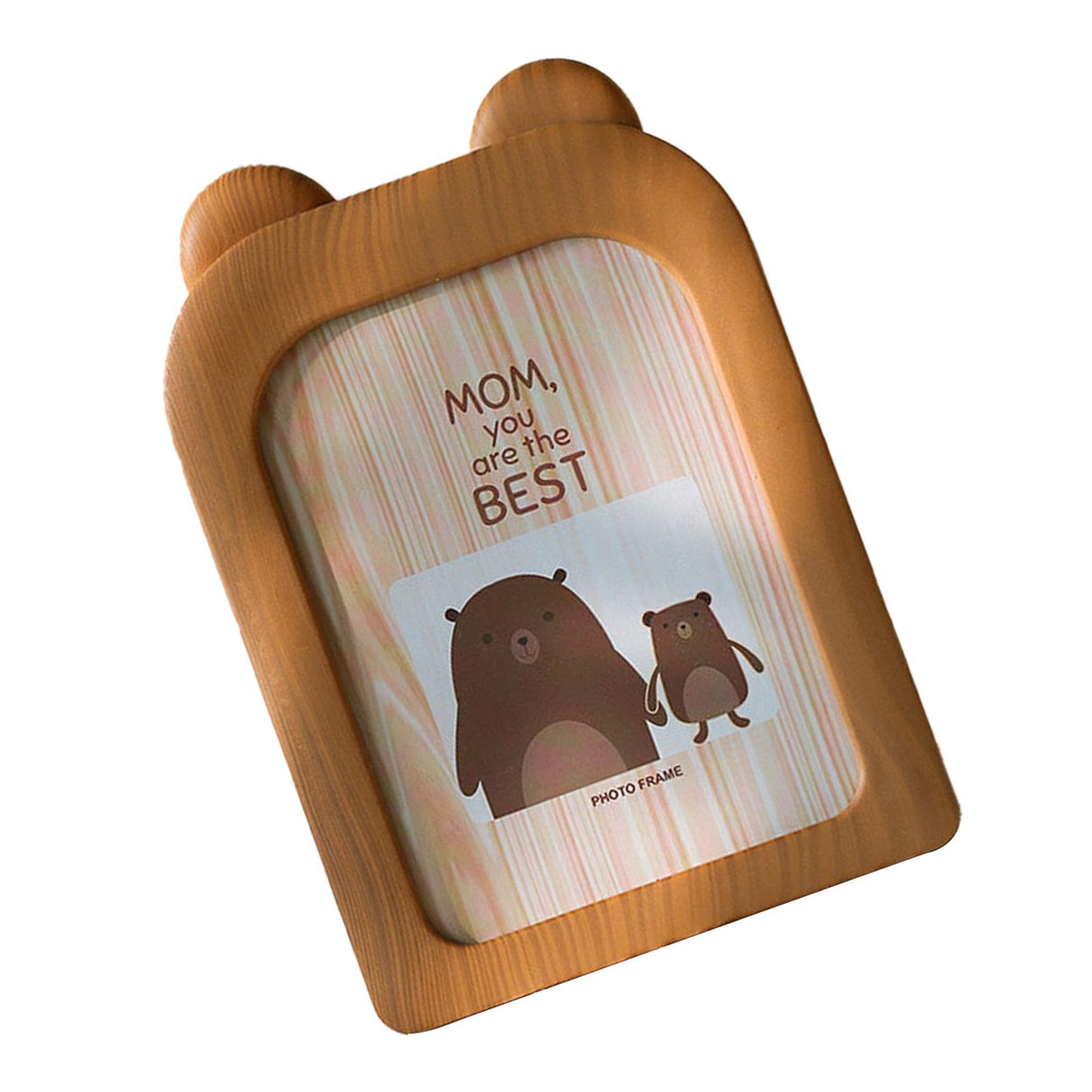 Ins Cute Cartoon Creative Photo Frame 7 Inch Picture Frame Office Desktop Decoration Kindergarten Wall Decoration Brown Bear