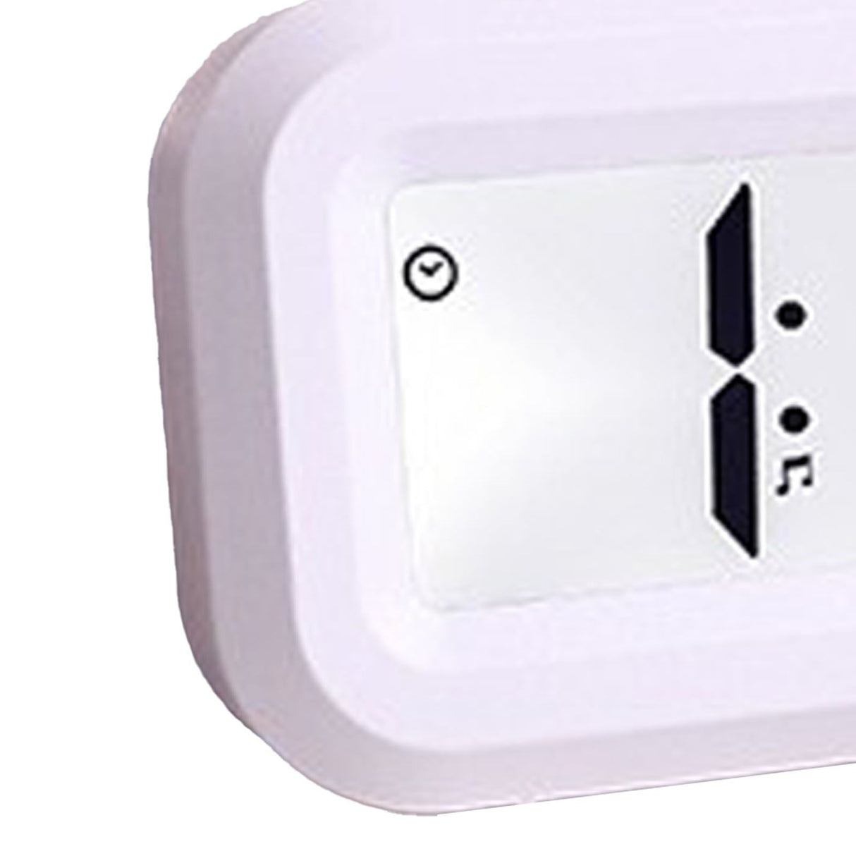 Electronic Clock Cute Cartoon LED Screen Desktop Electronic Alarm Data Time Calendar Temperature Clock White Sheep