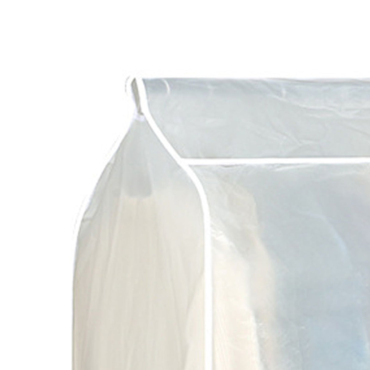 Super Large Transparent 3D Zipper Clothes Dust Cover Wardrobe Storage Bag Waterproof Dustproof Suit Coat Protector 120x100x50cm