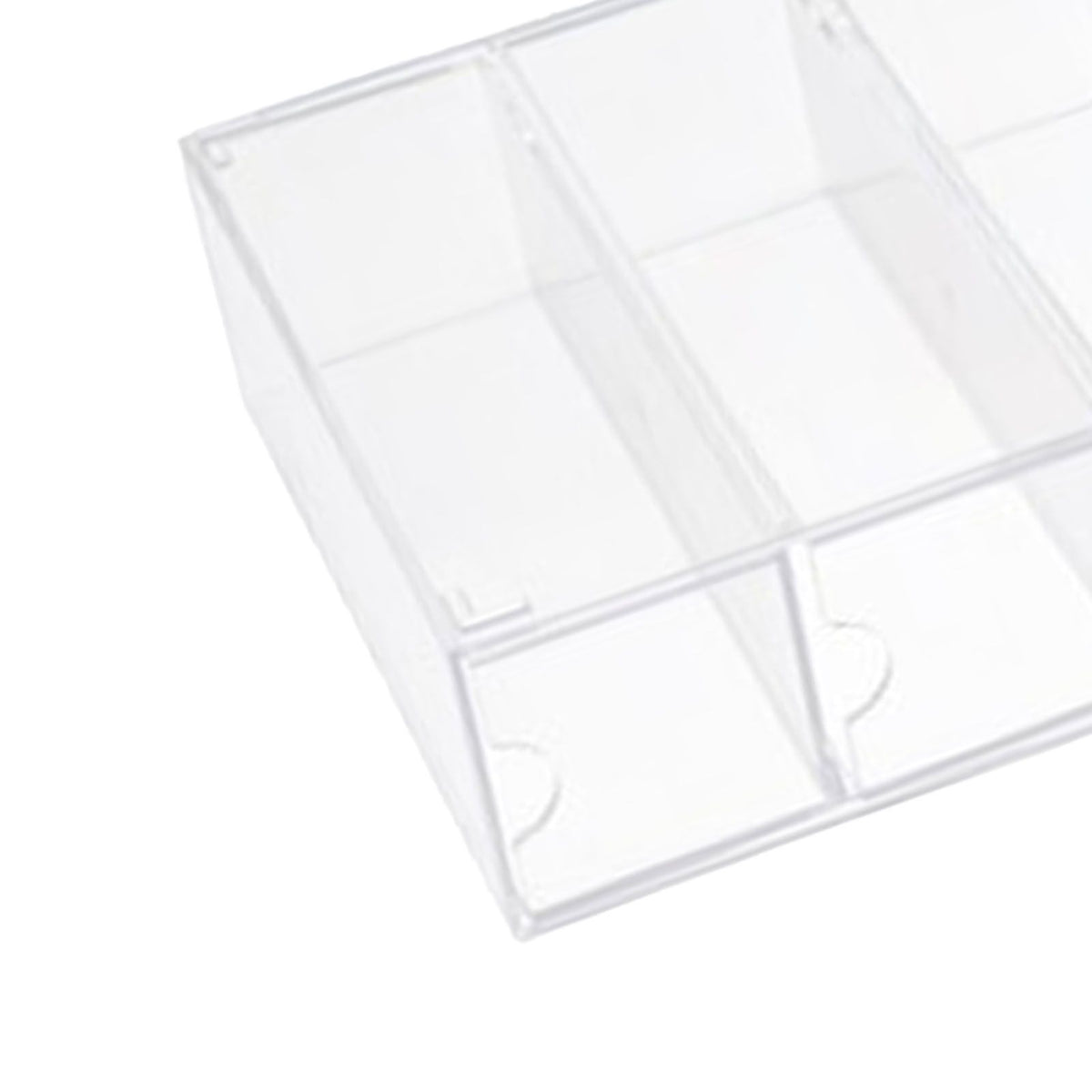 4 Drawers Eyeglass Storage Organizer Box Clear Acrylic Stackable Sunglasses Display Holder Organizer for Makeup Office Items