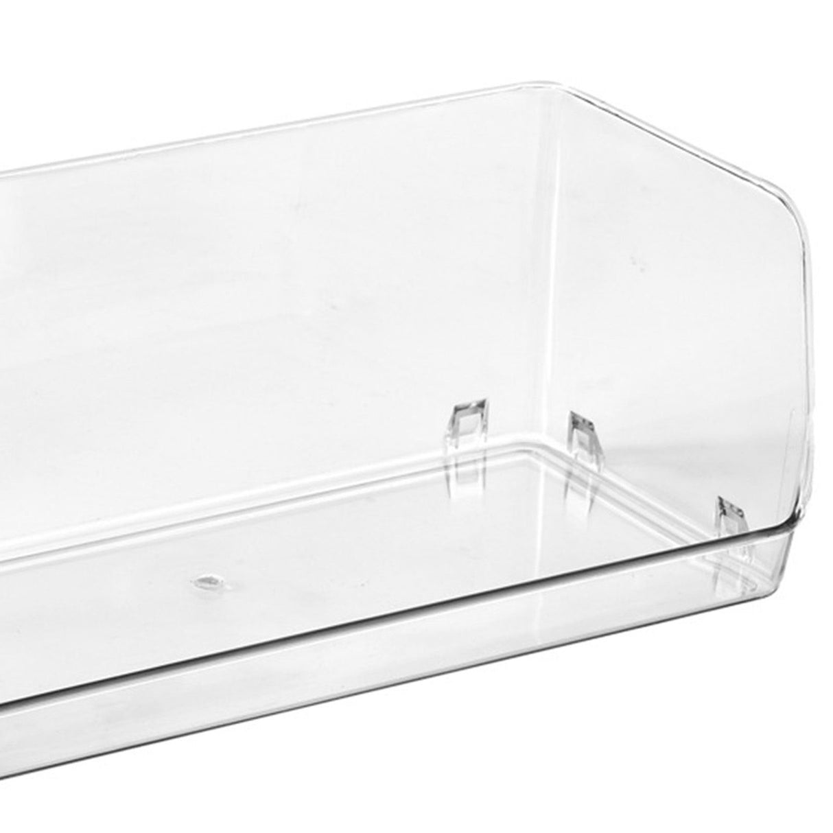 Cosmetic Display Case Multifunction Stackable Plastic Transparent Makeup Organizer for Home 32x15x12.8cm/12.6x5.9x5.3in