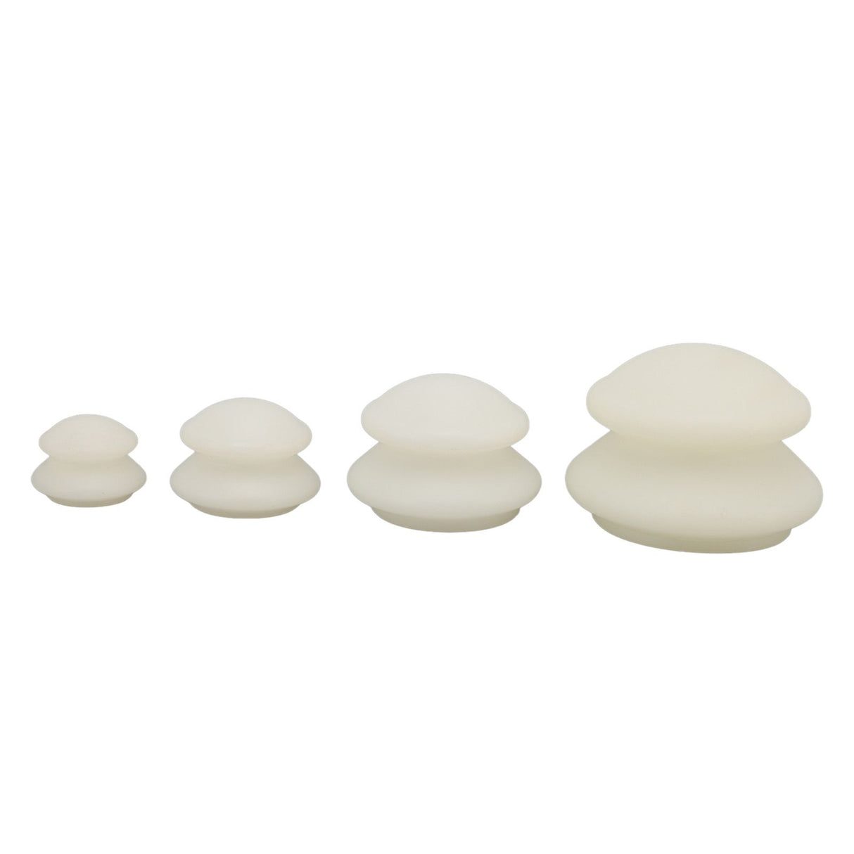 4 Pcs Cupping Therapy Sets Vacuum Suction Cupping Cups Strong Suction for Skin Care Relax Promote Good Night Sleep