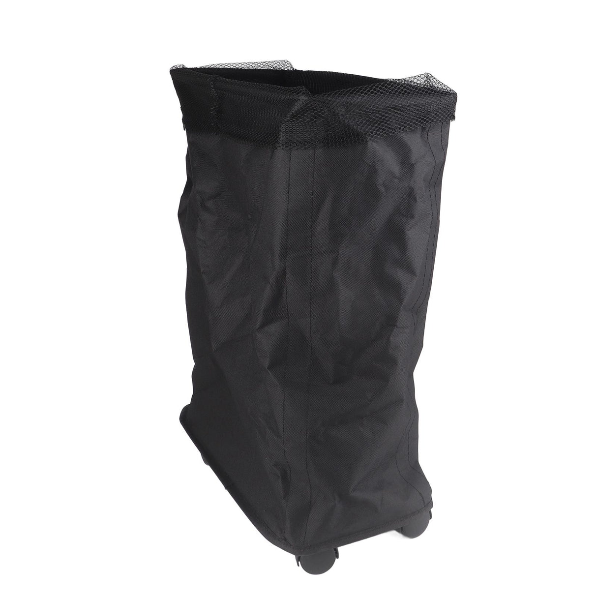4 Roll Wheels Laundry Basket with Handles Oxford Cloth Storage Bin for Household Sundries Black
