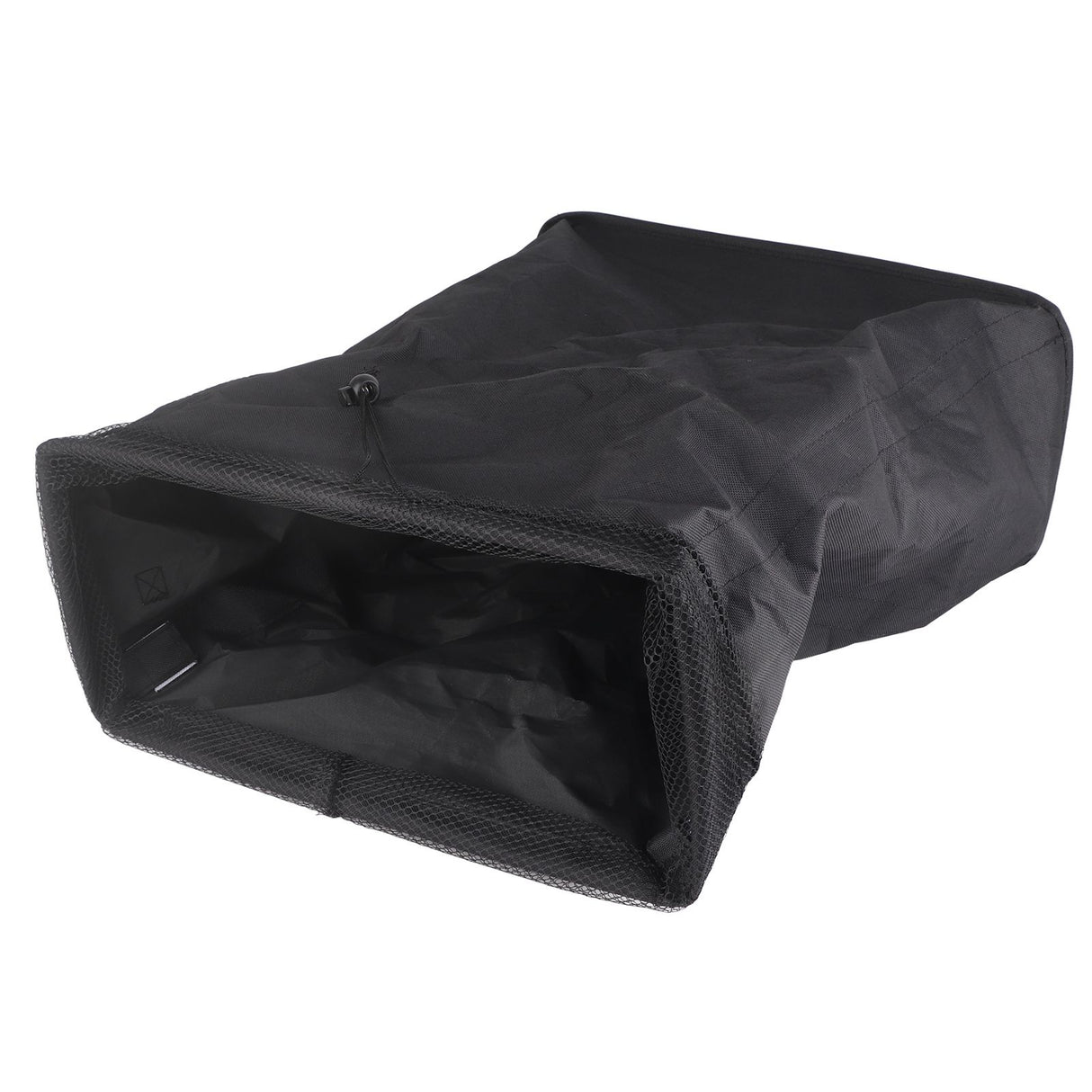 4 Roll Wheels Laundry Basket with Handles Oxford Cloth Storage Bin for Household Sundries Black