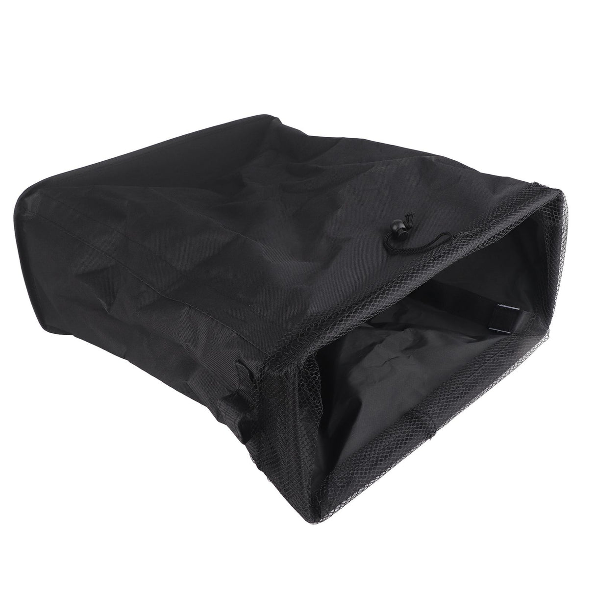 4 Roll Wheels Laundry Basket with Handles Oxford Cloth Storage Bin for Household Sundries Black