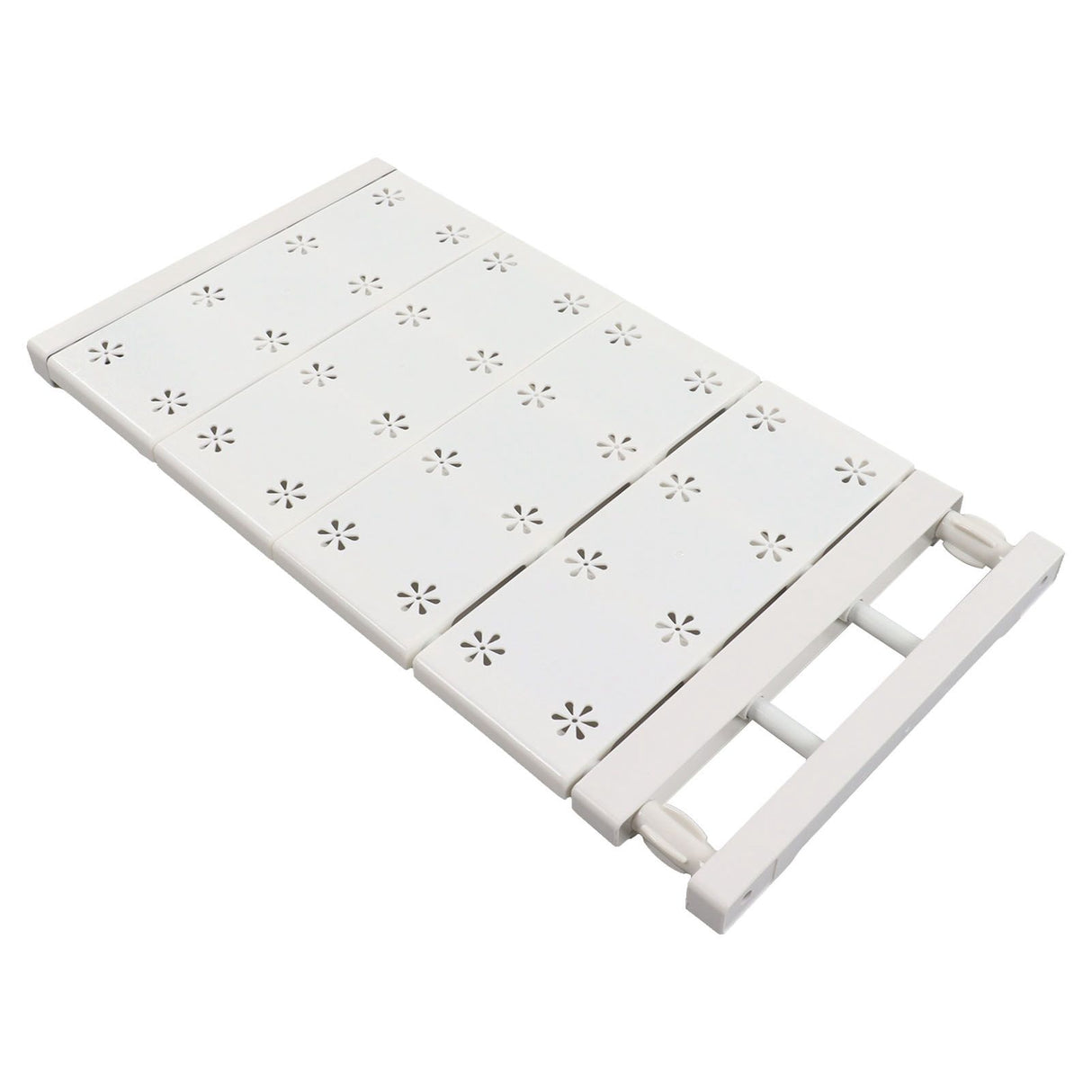 Wardrobe Partition Board Storage Extendable Rod Space Saving Layered Partition Board for Cabinet 18.9-31.5in