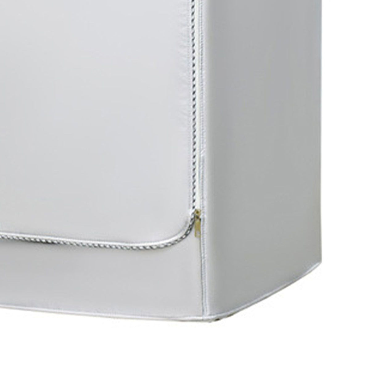 Washing Machine Cover Waterproof Dustproof Sunscreen for Fully Automatic Washer Silvering Oxford Cloth Piping Zipper L