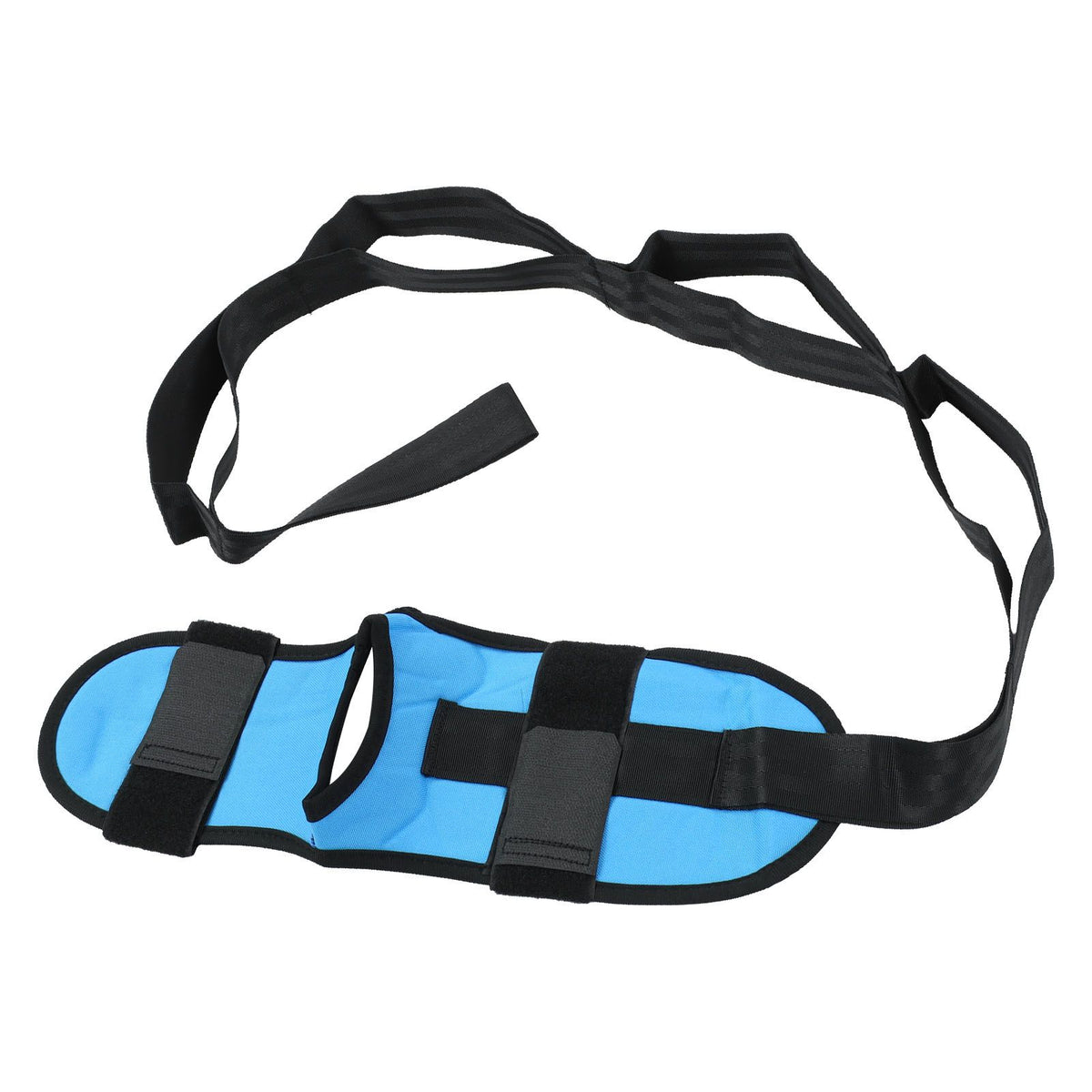Leg Stretching Strap Muscle Relaxing High Elasticity Improve Flexibility Rehabilitation Foot Stretch Strap Blue