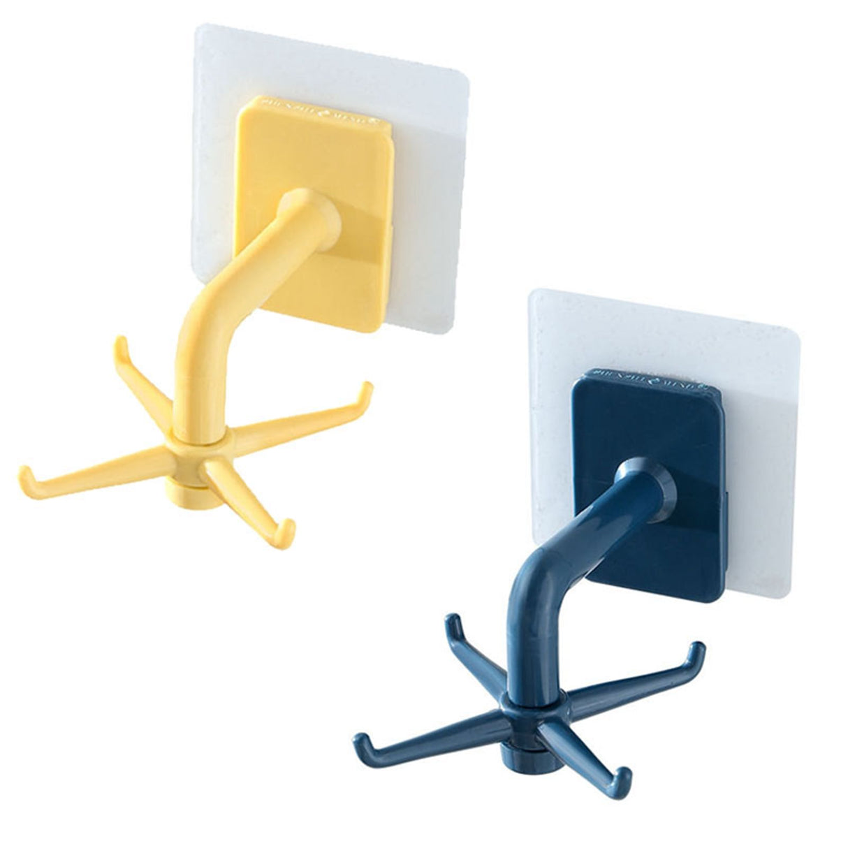 Hanging Utensil Holder Hooks 4 Claws 360° Rotatable Moisture Proof Strong Bearing Capacity for Water Bottle Pot Towel