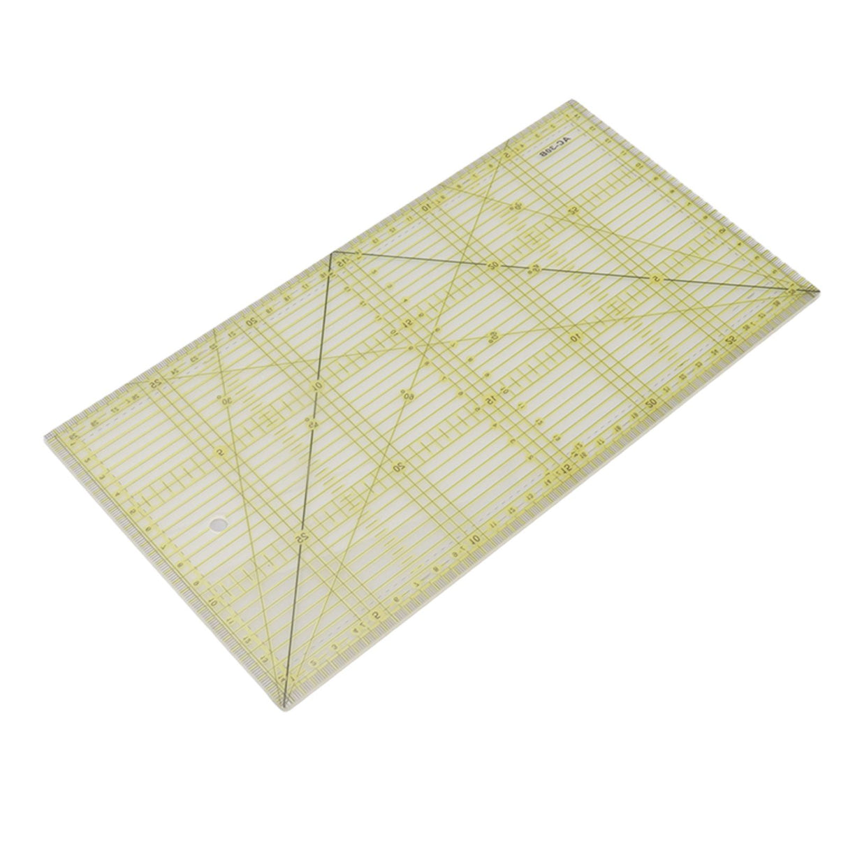 Acrylic Quilt Ruler DIY Precise Scale Transparent Quilting Ruler for Sewing Measuring Patchwork
