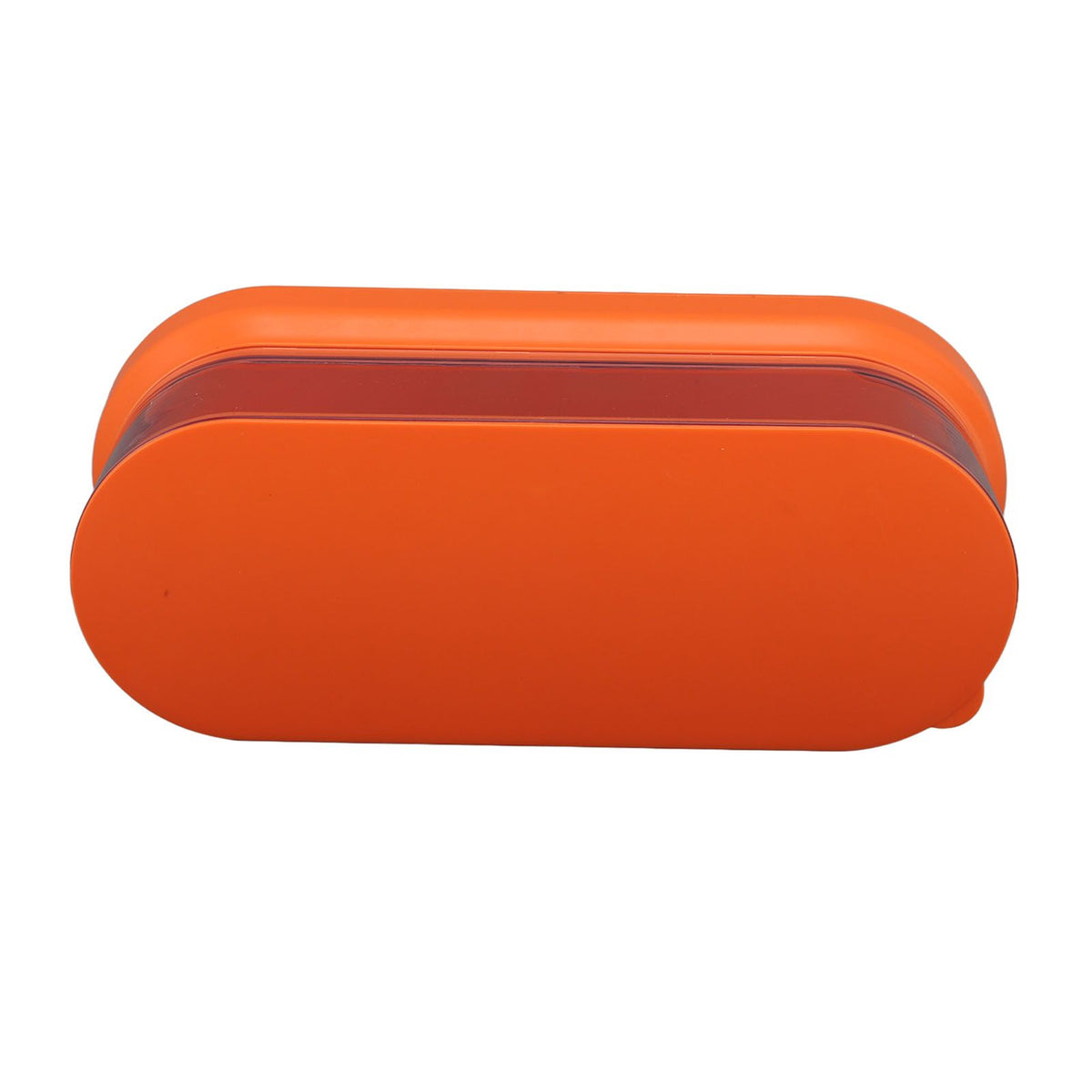 Mini Cleaning Machine Low Noise Portable Ultrasound Cleaner for Jewelry Glasses Makeup Brush Orange