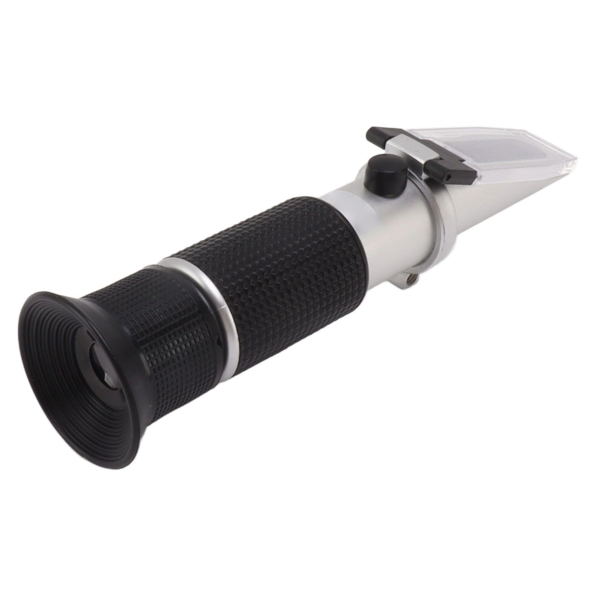 Milk Meter Refractometer 0 to 20 Percent Handheld Refractometer with Auto Temp Compensation for Protein Moisture Test