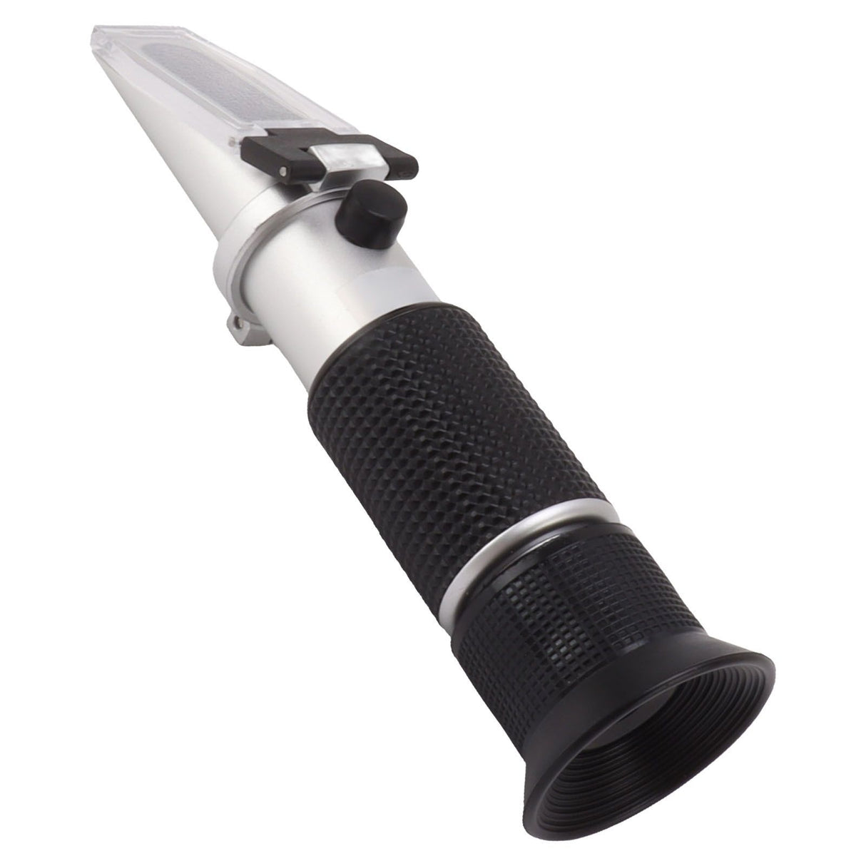 Milk Meter Refractometer 0 to 20 Percent Handheld Refractometer with Auto Temp Compensation for Protein Moisture Test