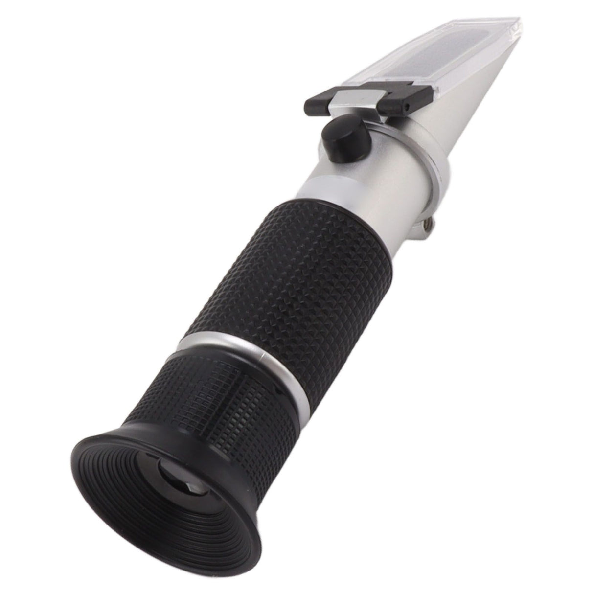 Milk Meter Refractometer 0 to 20 Percent Handheld Refractometer with Auto Temp Compensation for Protein Moisture Test