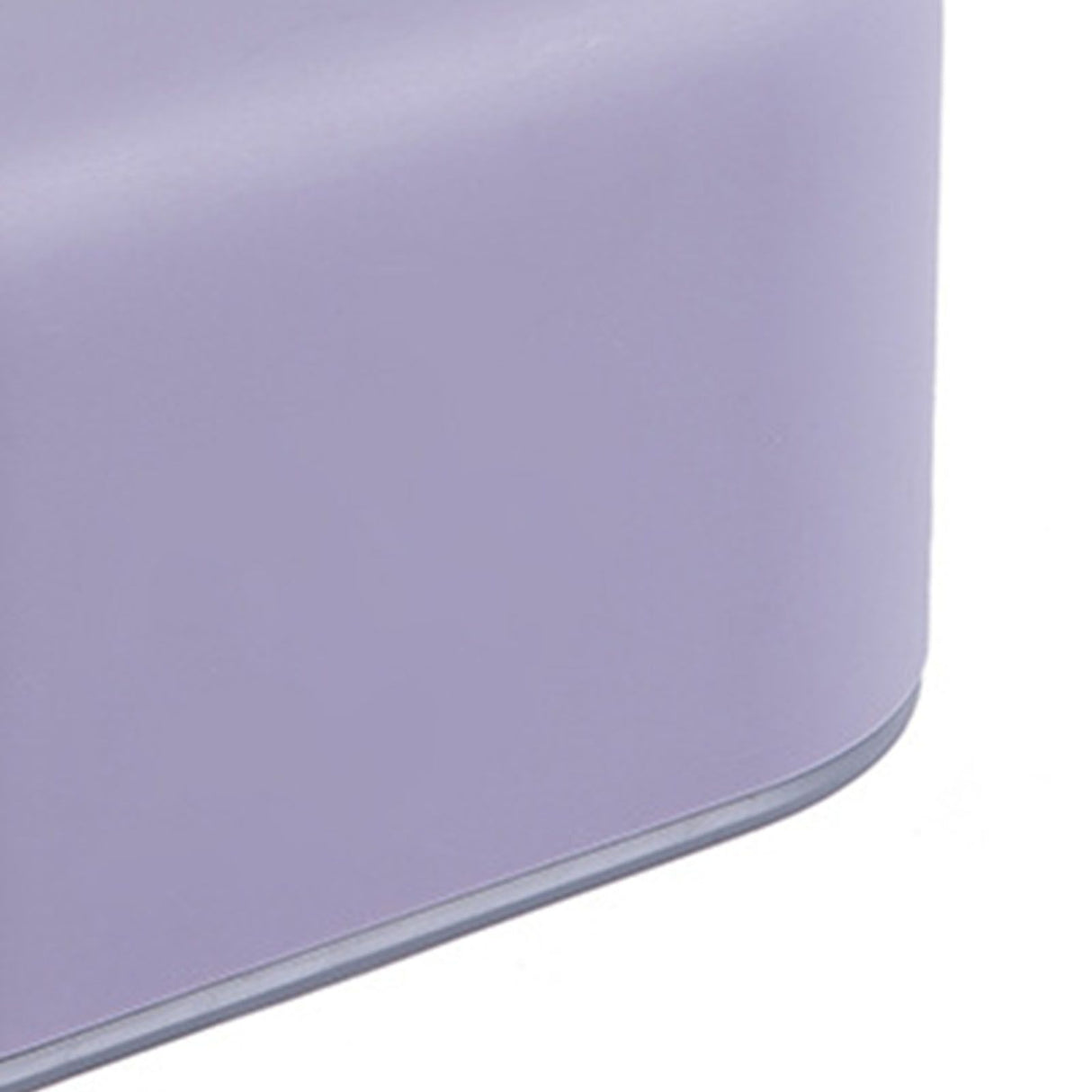 Nordic Ins Plastic Tissue Box Simple Paper Holder Dispenser Home Storage Case for Home Dormitory Bedroom Coffee Table Restaurant Light Purple
