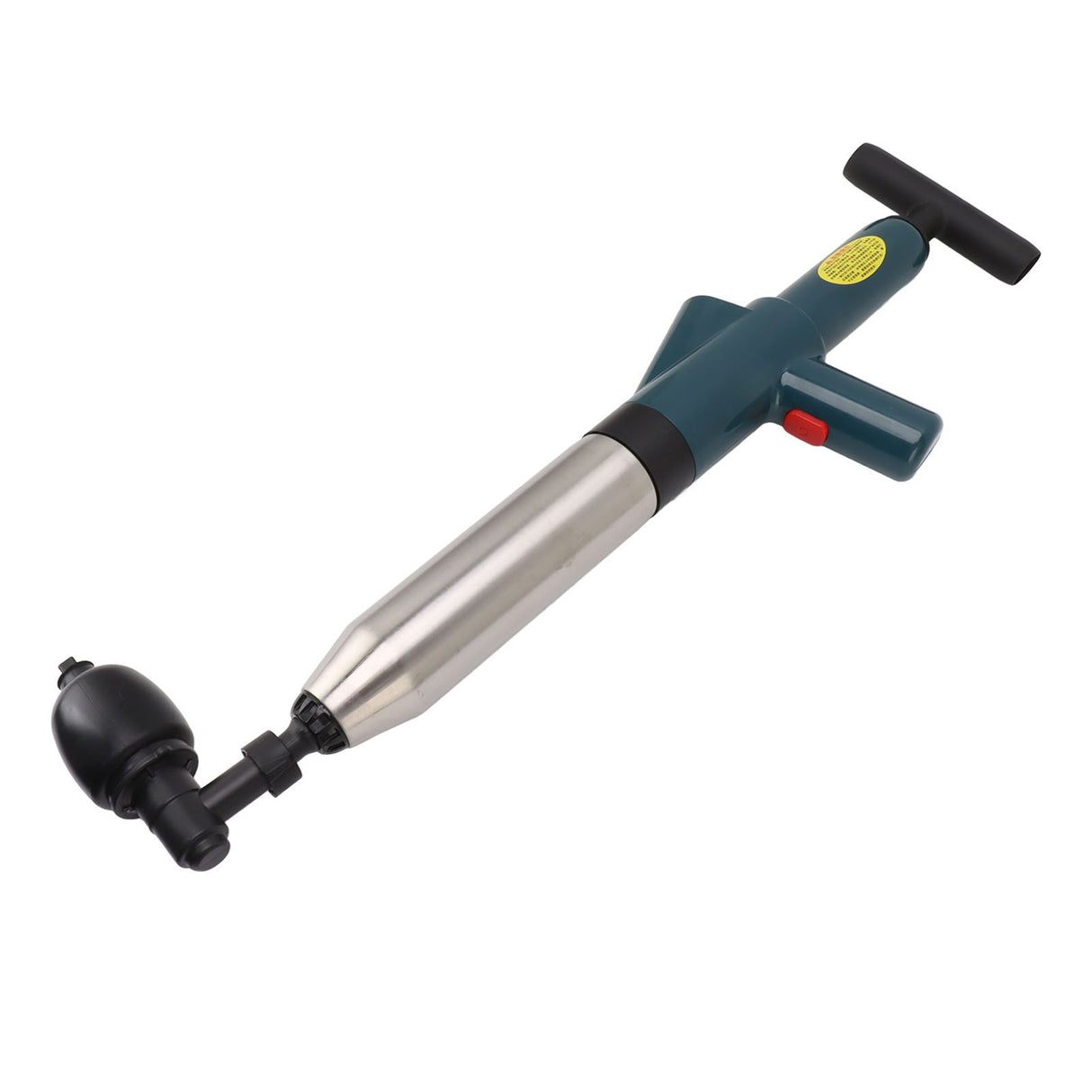 Toilet Plunger Kit High Pressure Fast Efficient Manual Drain Plumb Plunger for Bathroom Kitchen Floor Drain