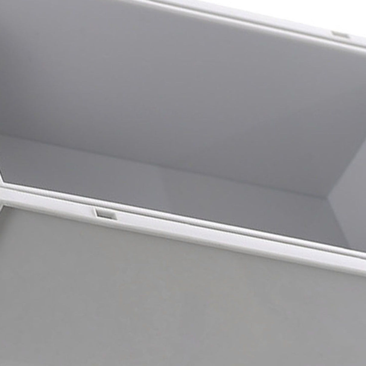 Desktop Storage Box Plastic Desk Makeup Organizer Stationery Supplies Storage Box with Drawer Grey