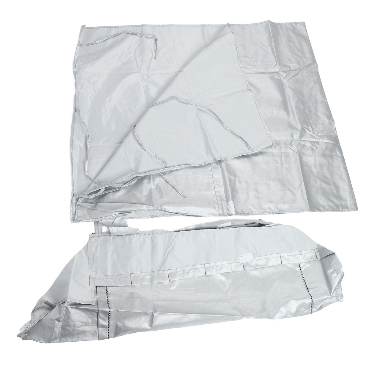 Washing Machine Cover Waterproof Sunscreen Dustproof Durable Thickened Washer Cover for Home Kitchen Laundry Silver