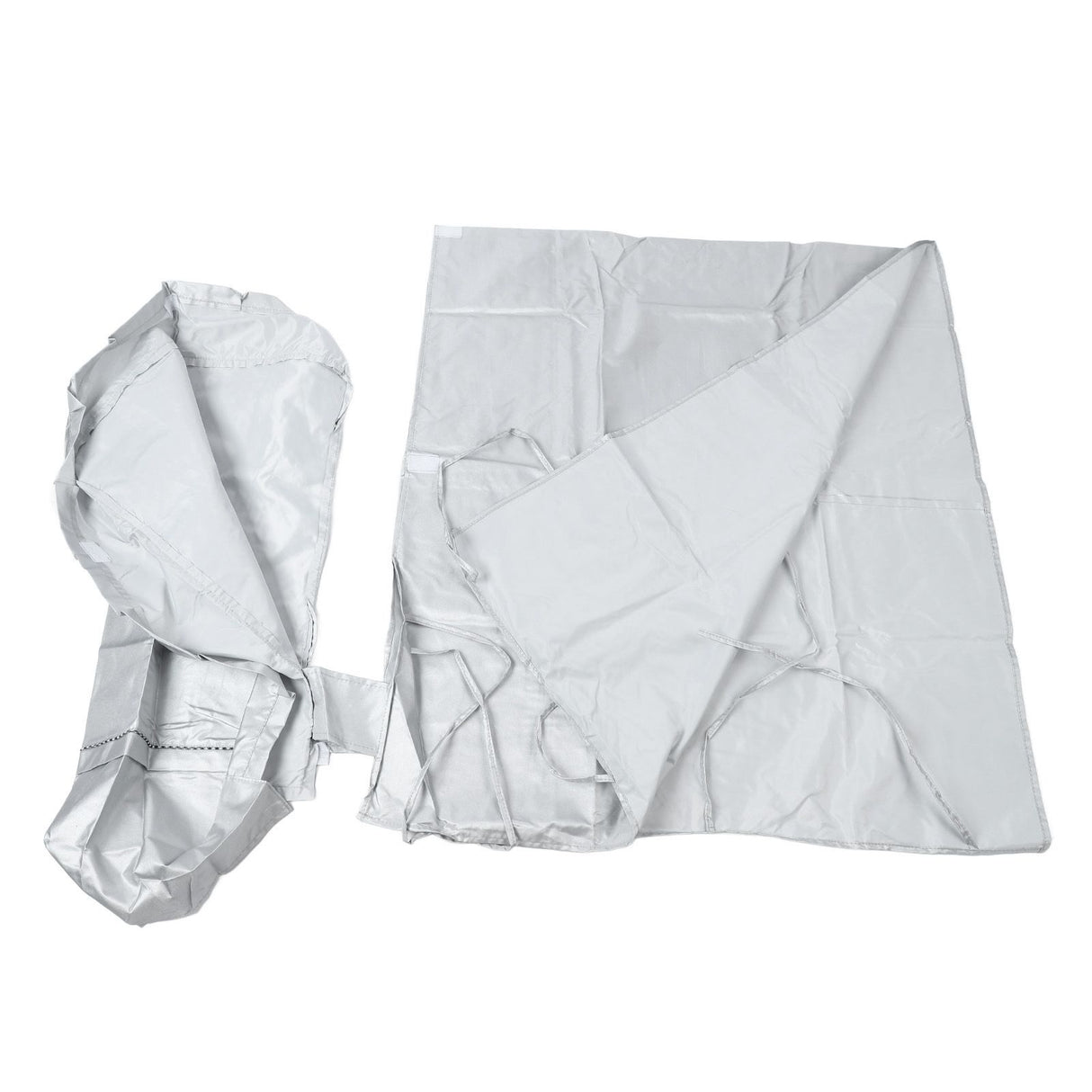 Washing Machine Cover Waterproof Sunscreen Dustproof Durable Thickened Washer Cover for Home Kitchen Laundry Silver