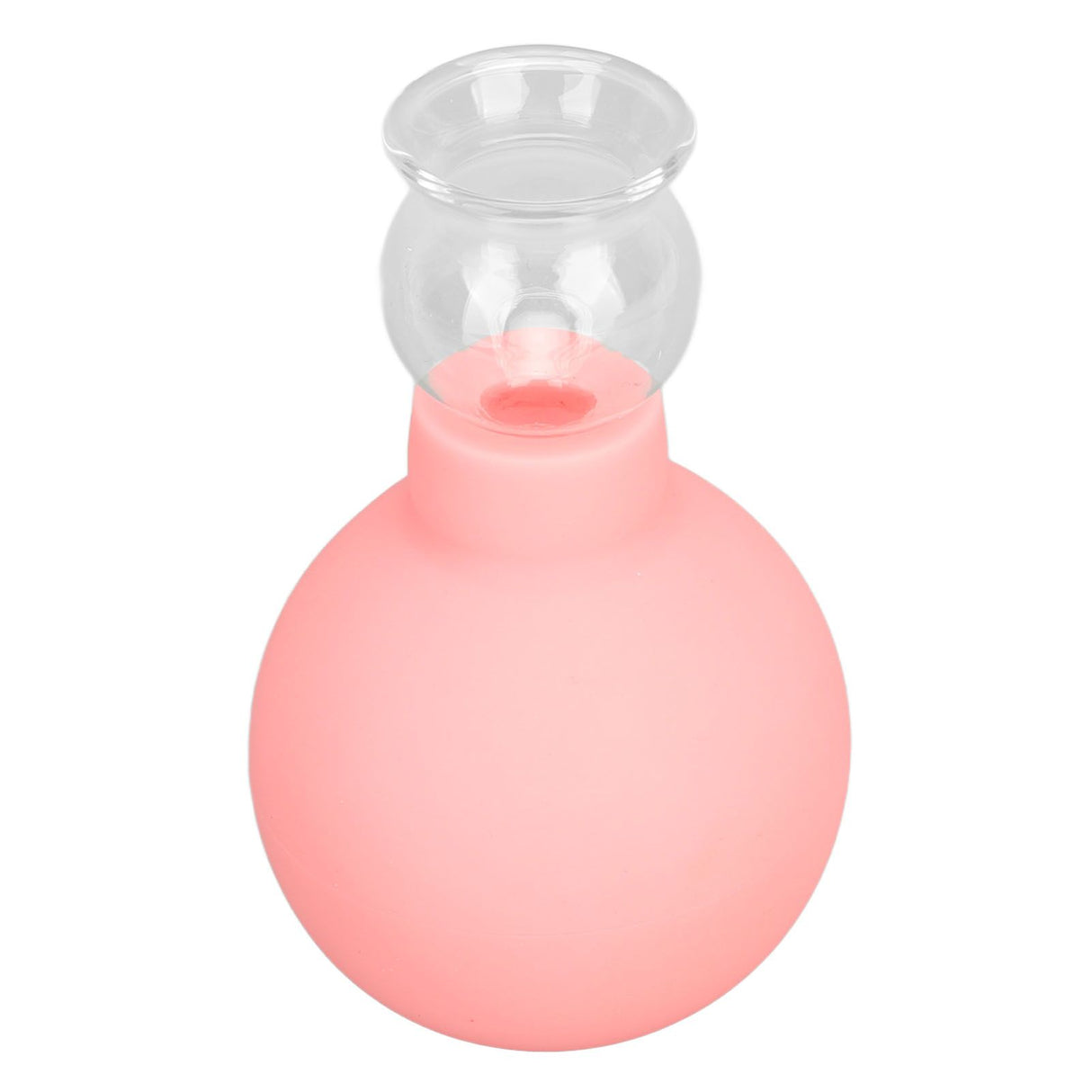 Glass Silicone Cupping Cup Vacuum Suction Massage Therapy for Face Skin Beauty Tool Model 1