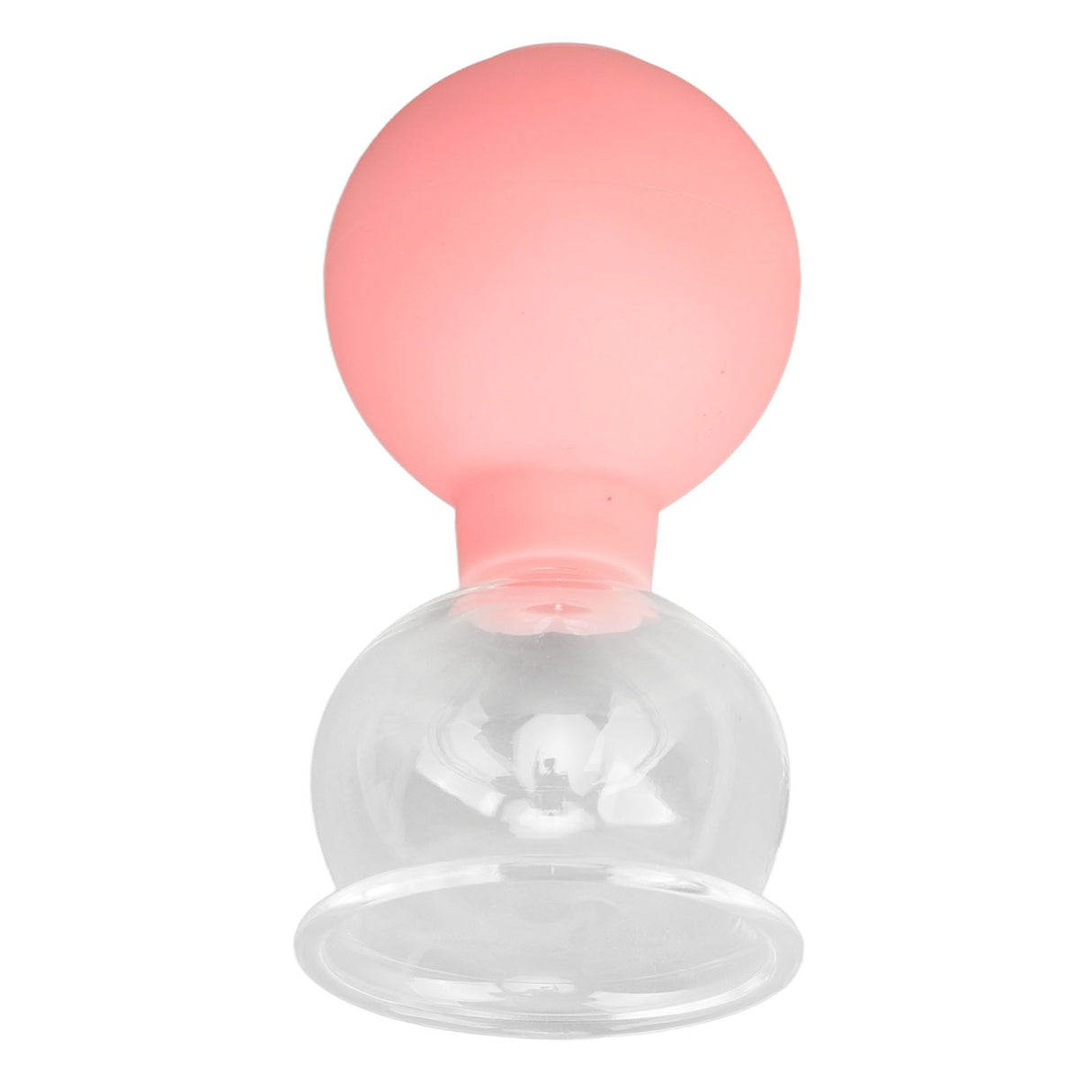 Glass Silicone Cupping Cup Vacuum Suction Massage Therapy for Face Skin Beauty Tool Model 4
