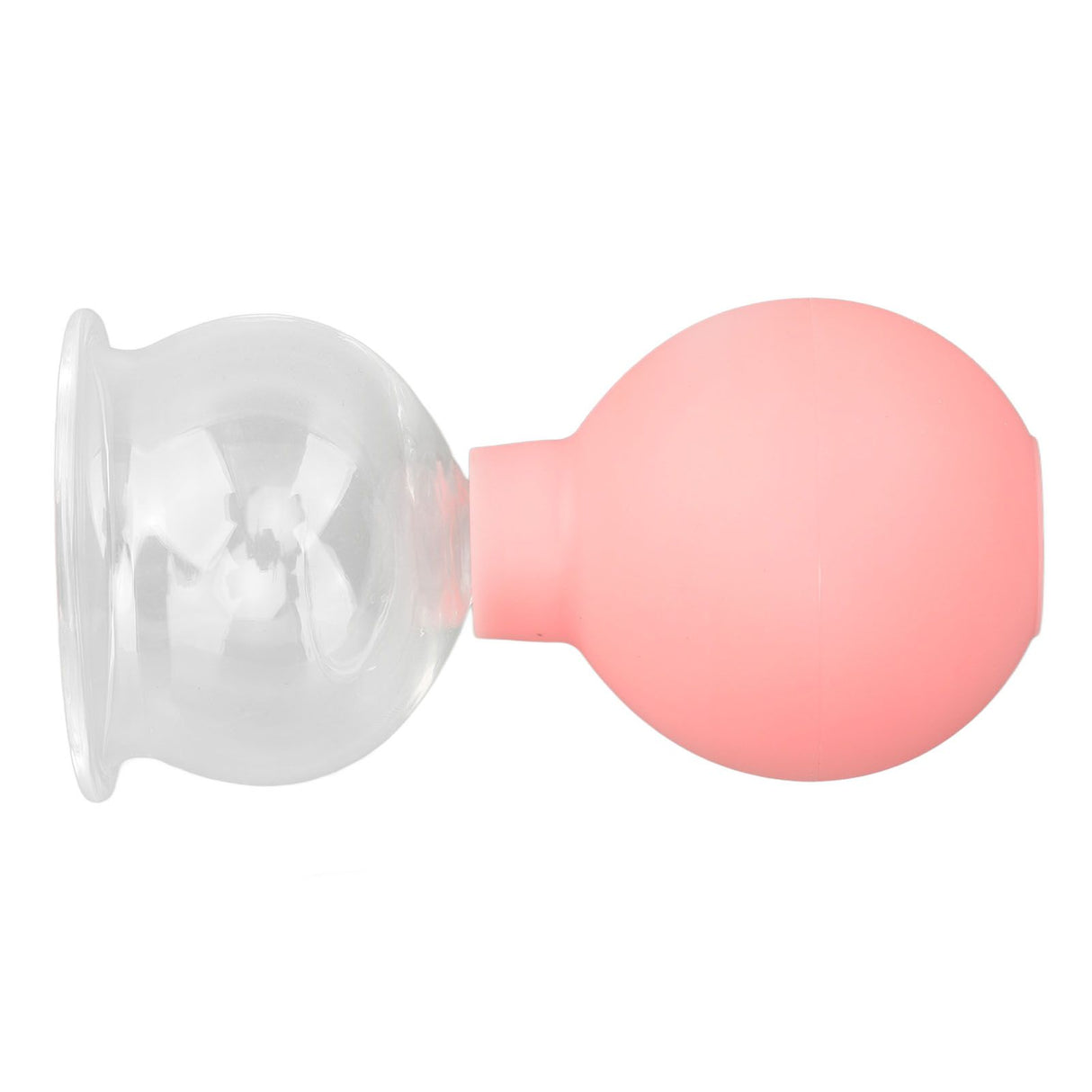 Glass Silicone Cupping Cup Vacuum Suction Massage Therapy for Face Skin Beauty Tool Model 4