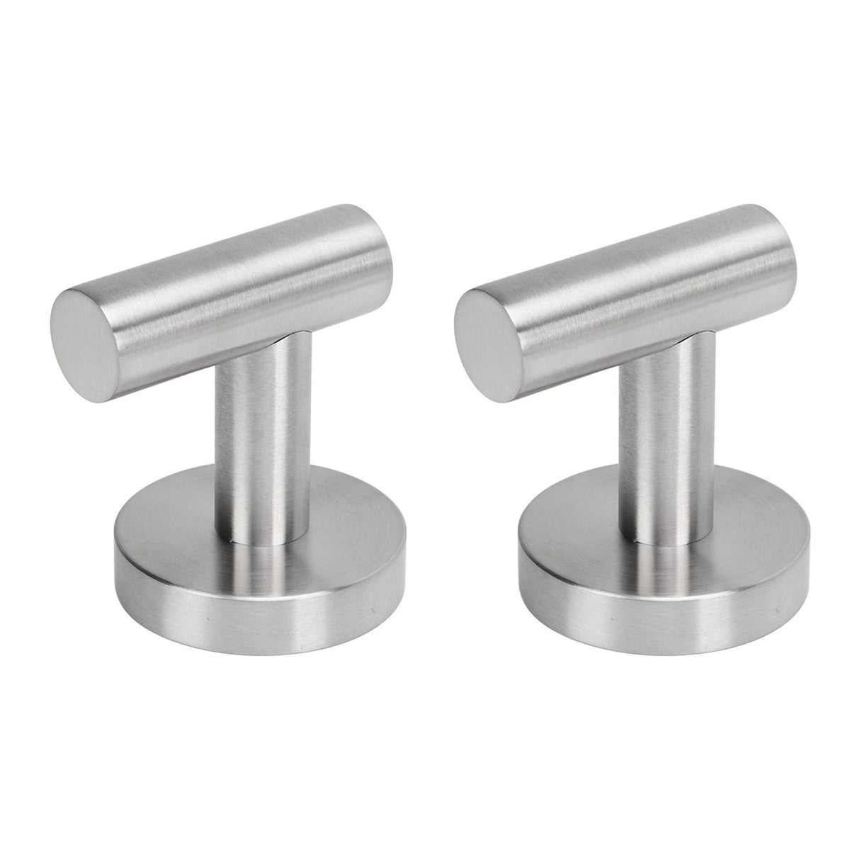 Towel Hooks Stainless Steel Wall Mounted Heavy Duty Robe Hook Holder for Coat Hat Bathroom Kitchen Silver