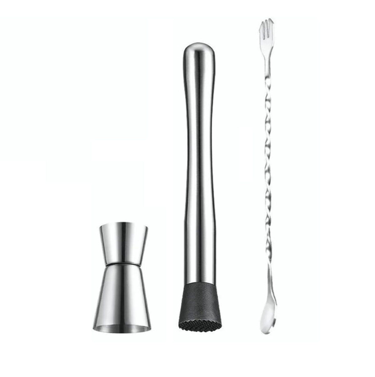 Stainless Steel Crushed Popsicle Mixing Stick Fruit Muddle Pestle Wine Supplies for Barware Tool
