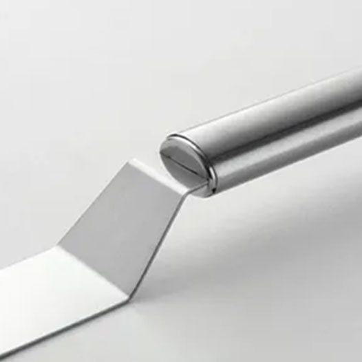 Stainless Steel Blade Offset Spatula Portable Cream Icing Spatula for Pastry Cake Decoration