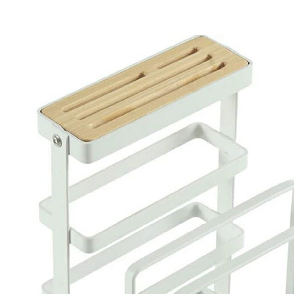 Knife Cutting Board Holder Multifunctional Pot Lid Knife Block Cutting Board Organizer for Kitchen Supplies