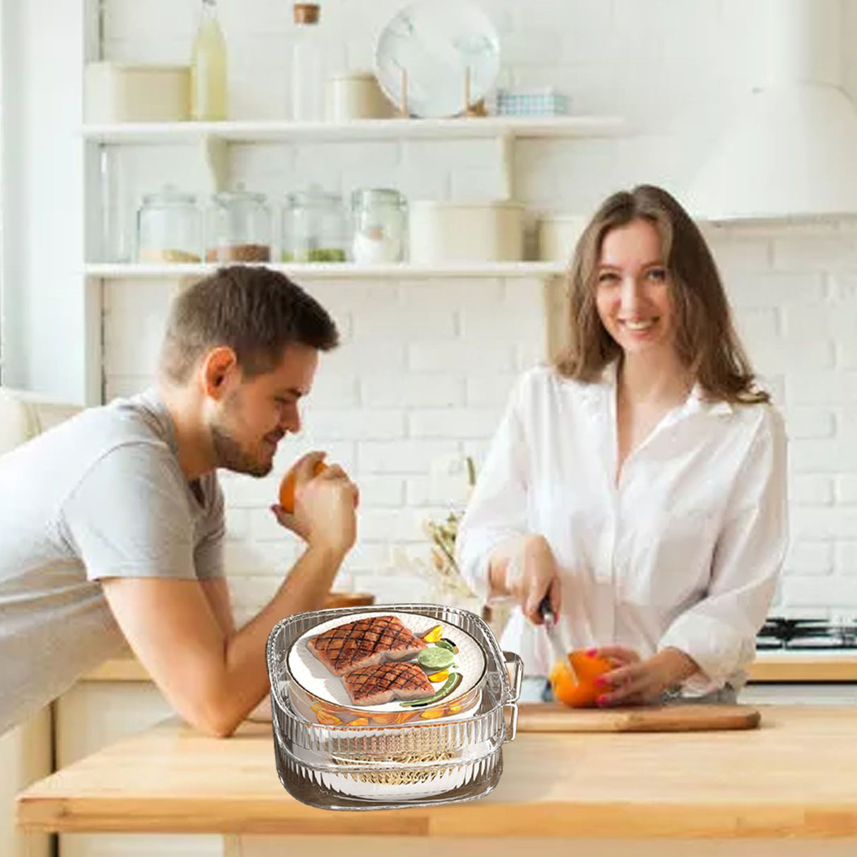 Insulation Vegetable Dish Cover Multifunctional Leftovers Cover Kitchen Table Dustproof Food Covers 2 Layers