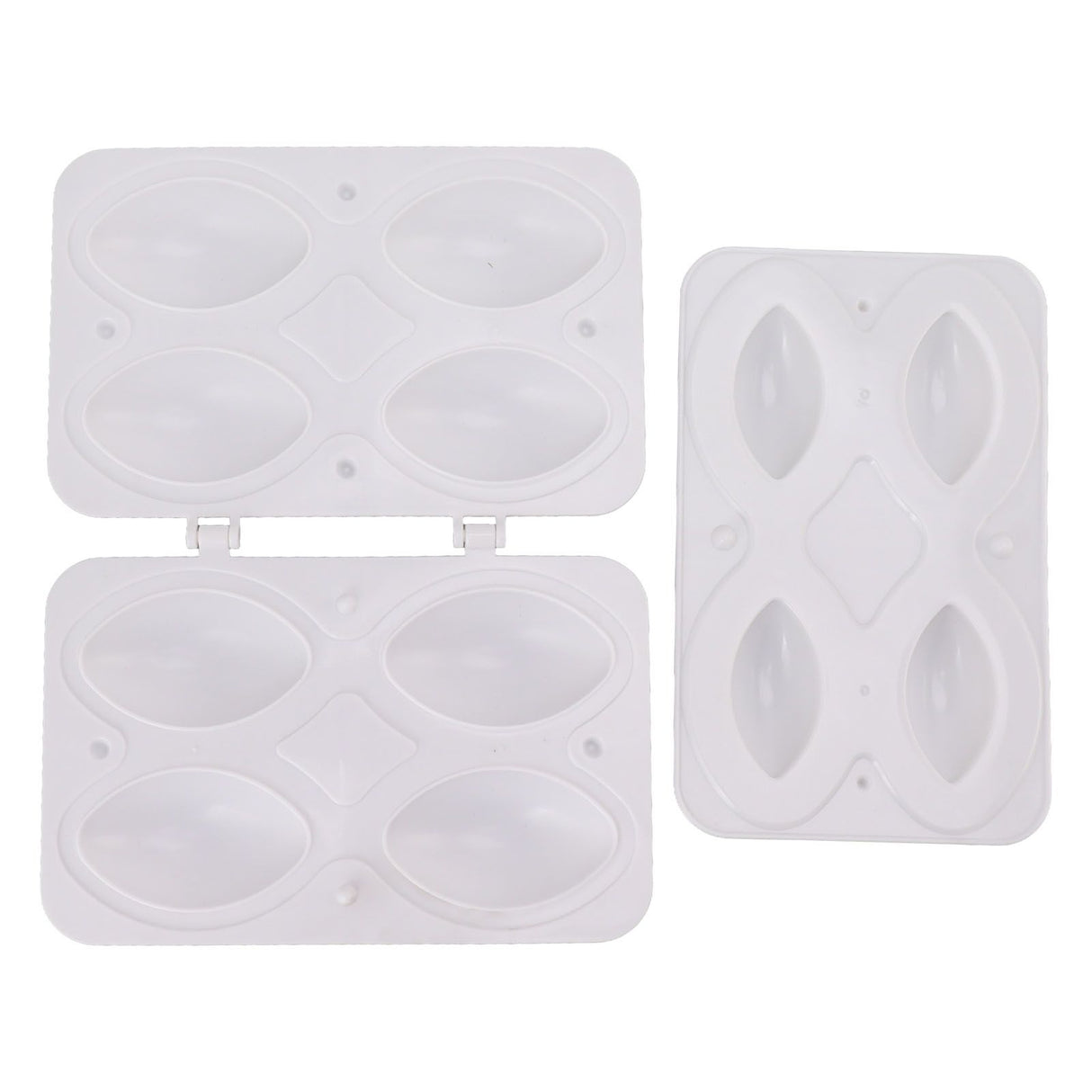 Meatball Making Mold ABS Meatloaf Maker Press Tool Dishwasher Safe Meatball Maker for Kitchen DIY Four Grids