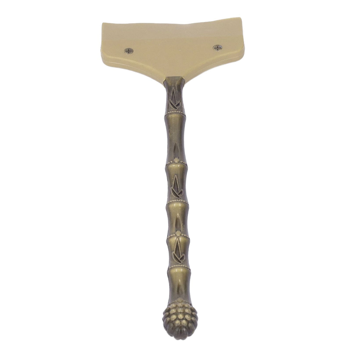 Tea Tray Cleaning Brush High Hardness Alloy Handle Soft Silicone Head Water Scraper Tea Tray Cleaning Sweeper Green