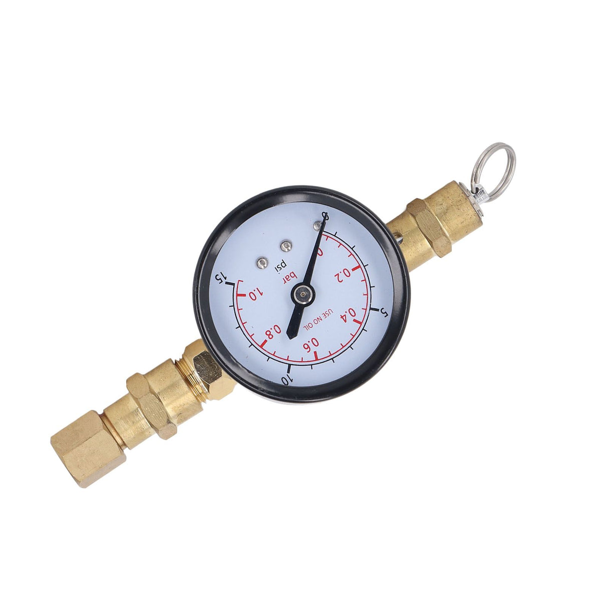 Beer Brew Spunding Valve Adjustable Pressure Relief Valve with Ball Lock Beer Brewing Equipment