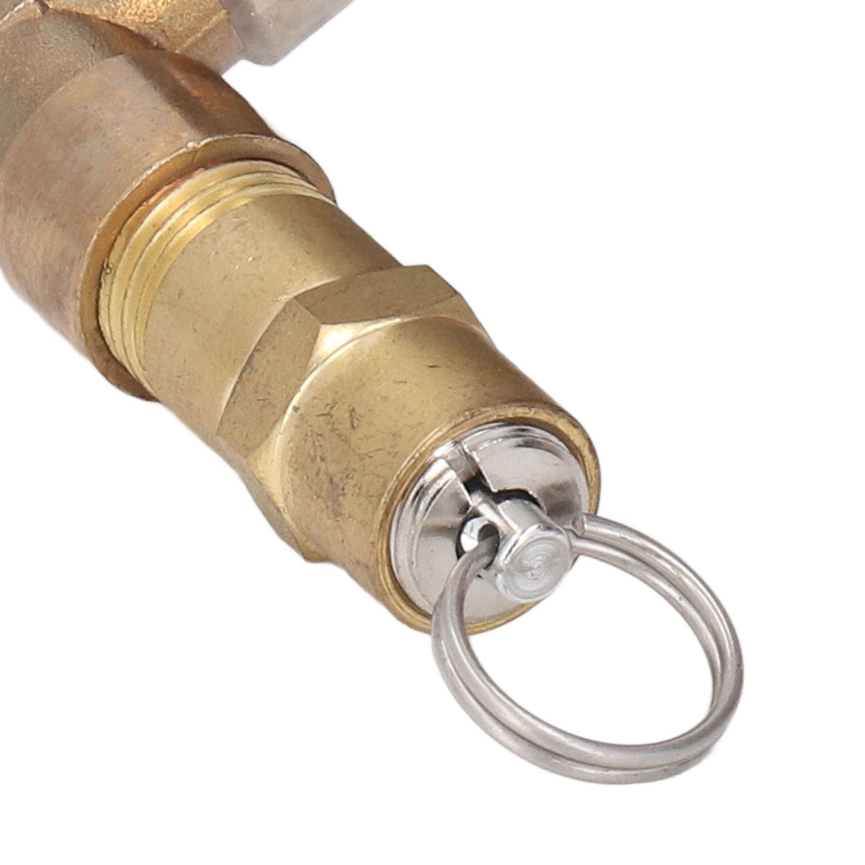 Beer Brew Spunding Valve Adjustable Pressure Relief Valve with Ball Lock Beer Brewing Equipment
