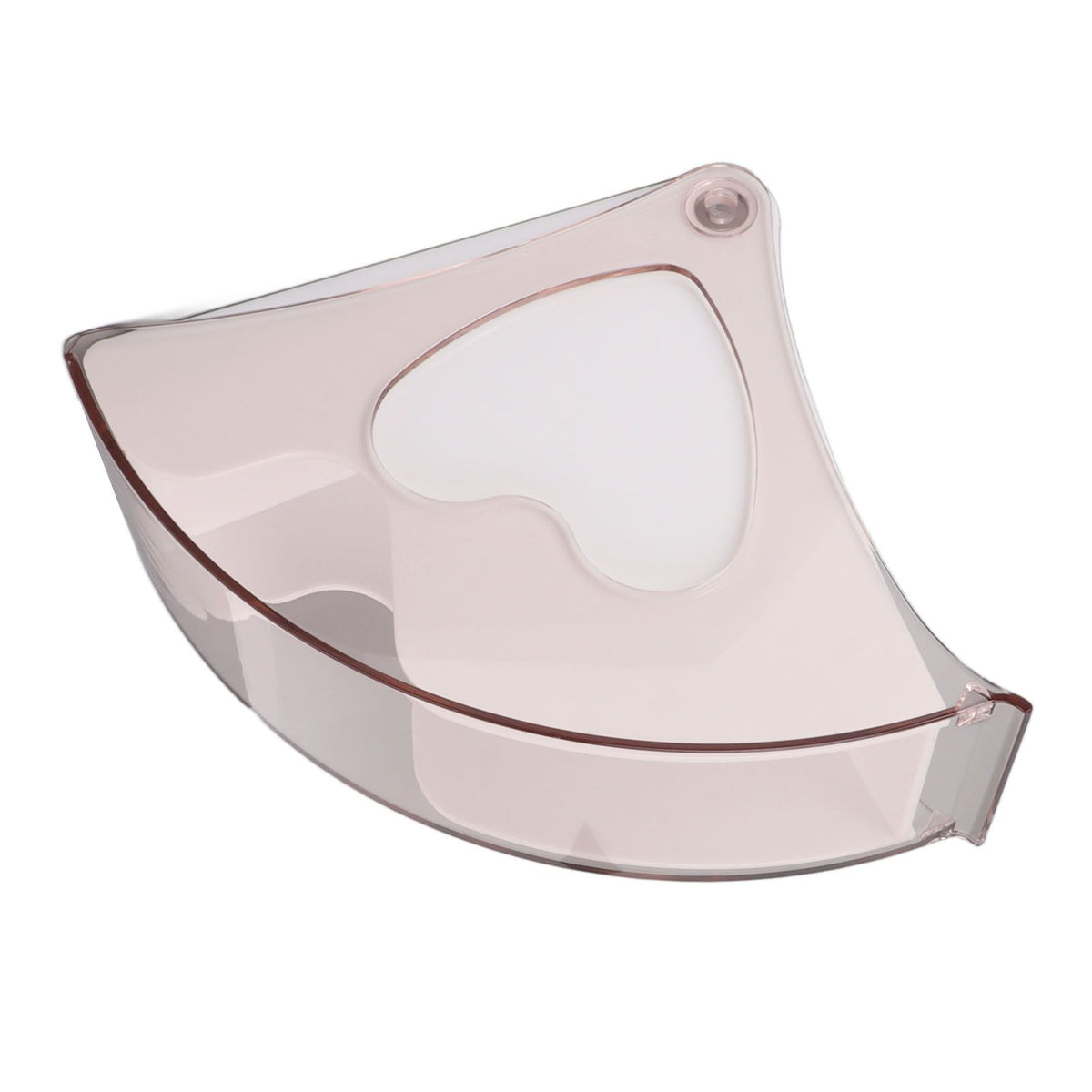 Coffee Filter Holder Storage Coffee Filter Paper Dispenser Rack with Dustproof Cover for Cafe Office White