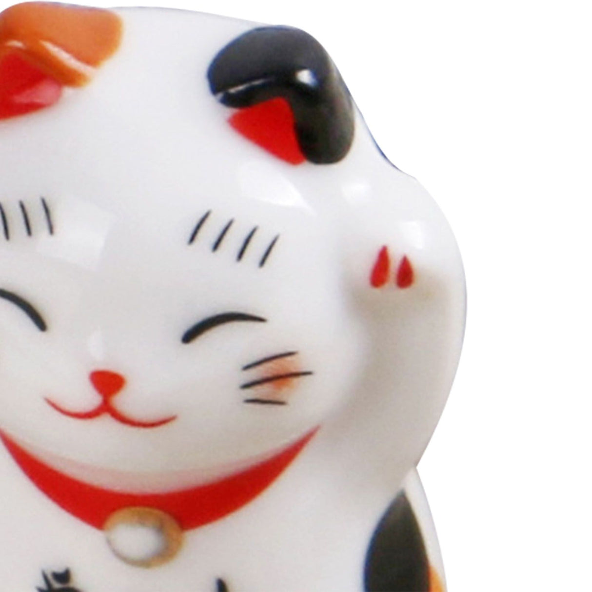 5Pcs Chopstick Racks Ceramic Cat Tableware Rest Mini Ceramic Kitten Ornaments Japanese Style